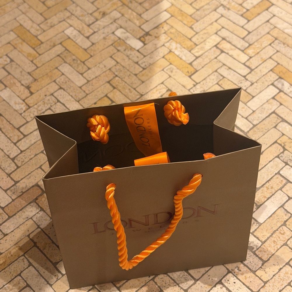 Brown and Orange Women's Bag